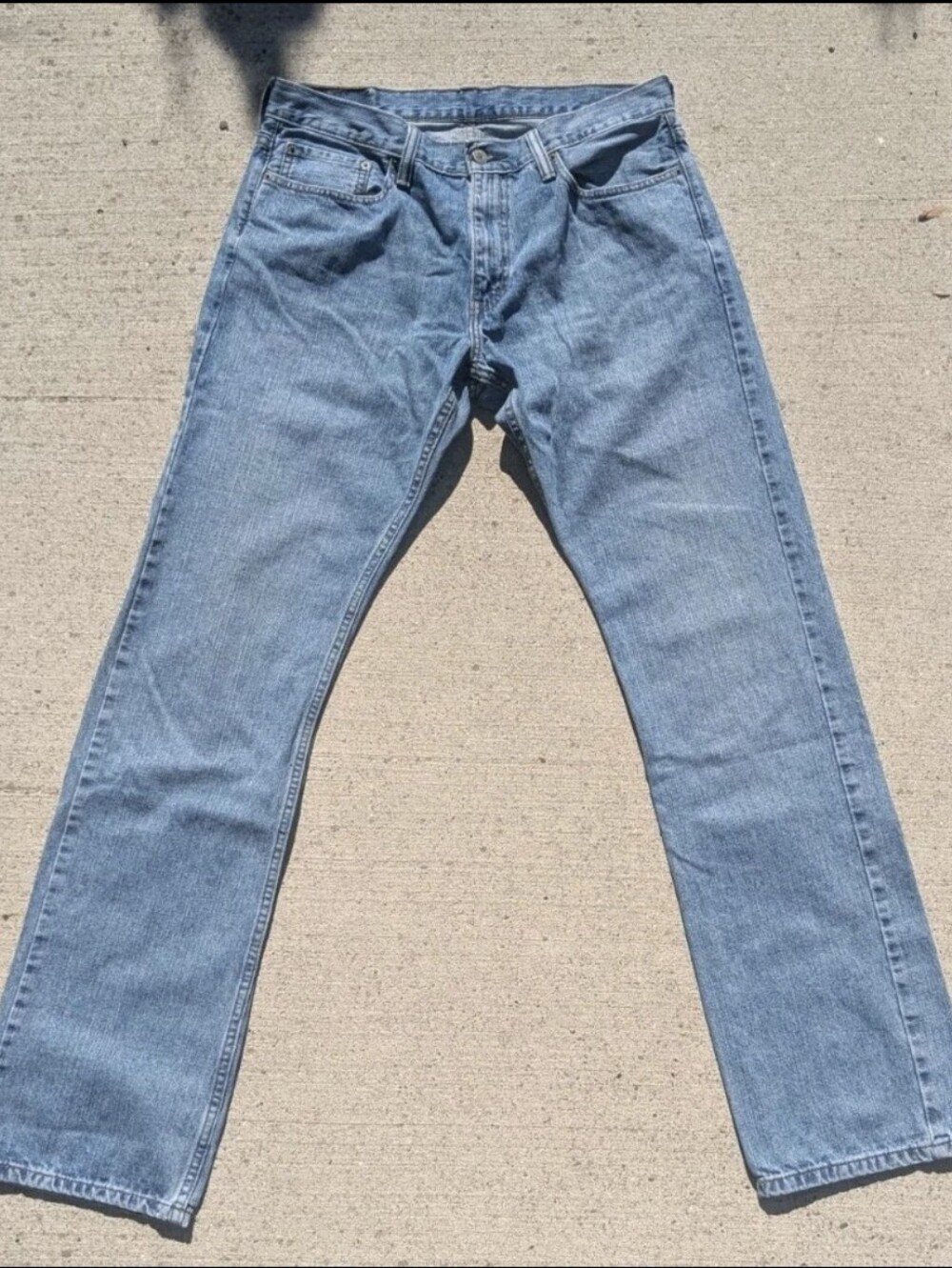 Levi’s 514 Men’s Jeans 34x36 Straight Fit Blue Denim